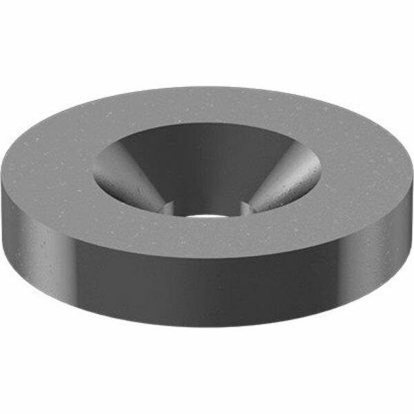 Bsc Preferred Black-Oxide Steel Finishing Countersunk Washer for No 8 0.188 ID 0.750 OD 100 Deg Countersink, 5PK 92908A356